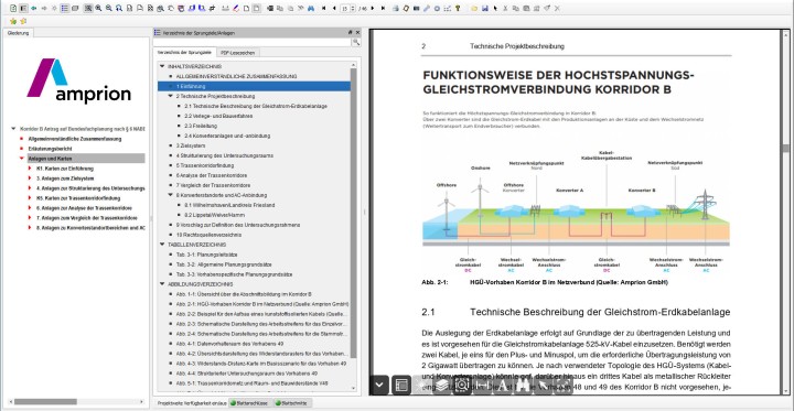 Bildschirmfoto vom Digitalen Planungsordner