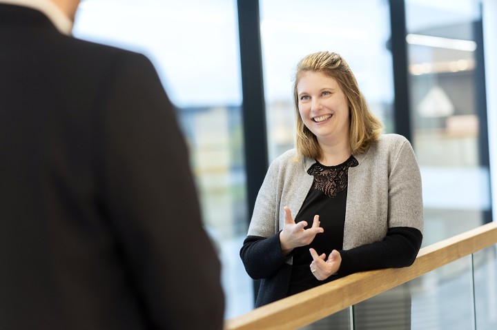 Claudia Herdickerhoff im Gespräch