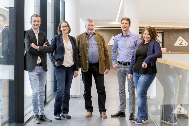 Teamfoto der Projektierung von Korridor B