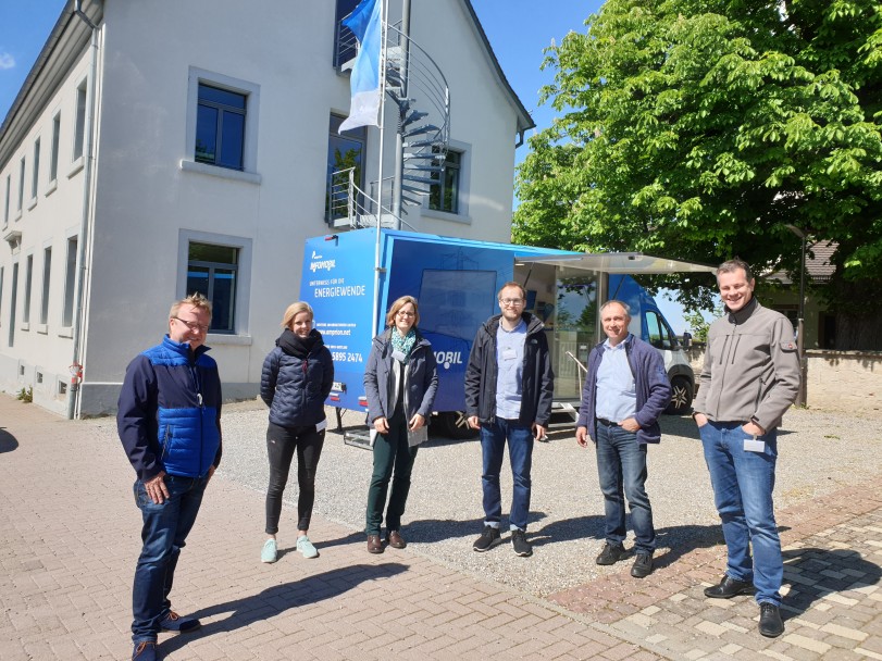 Das Amprion-Projektteam in Schallstadt.