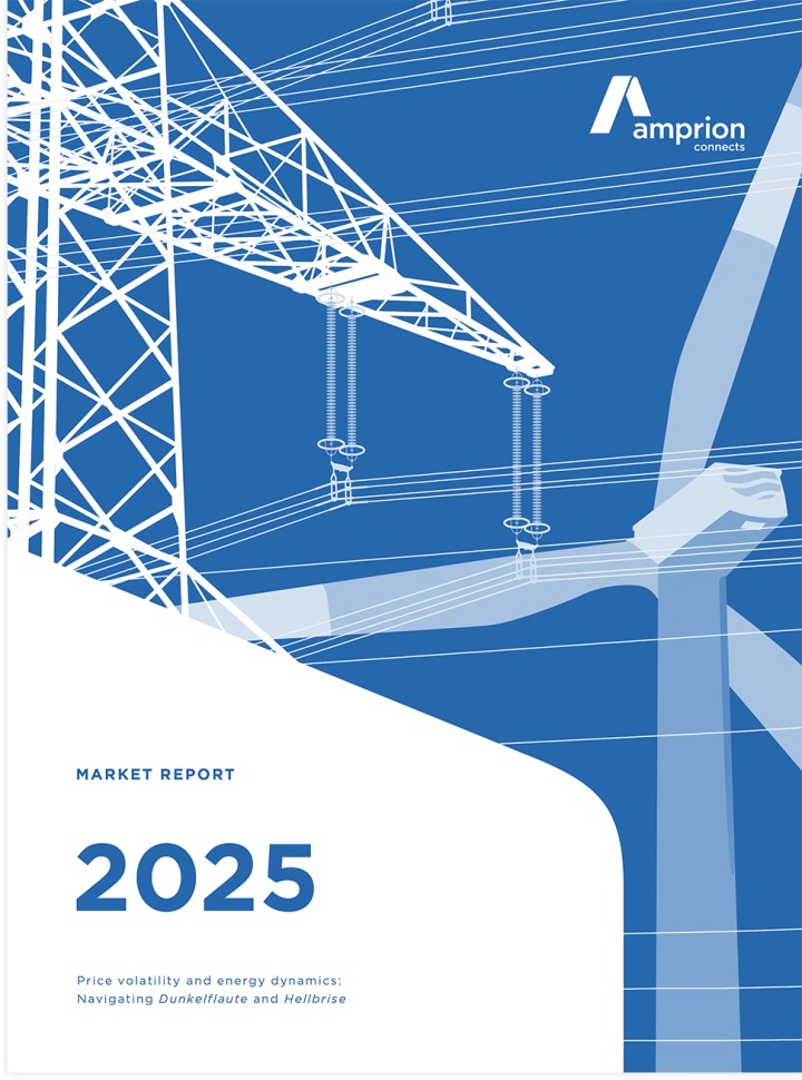 Titel des Amprion Marktberichts 2025