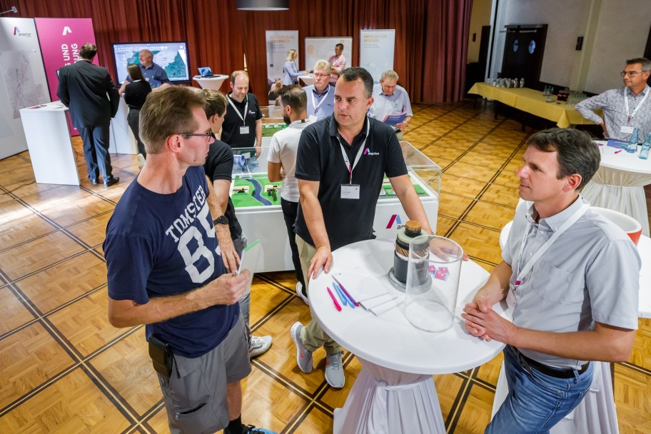 Gesprächsrunde beim Bürgerinfomarkt in Bremervörde